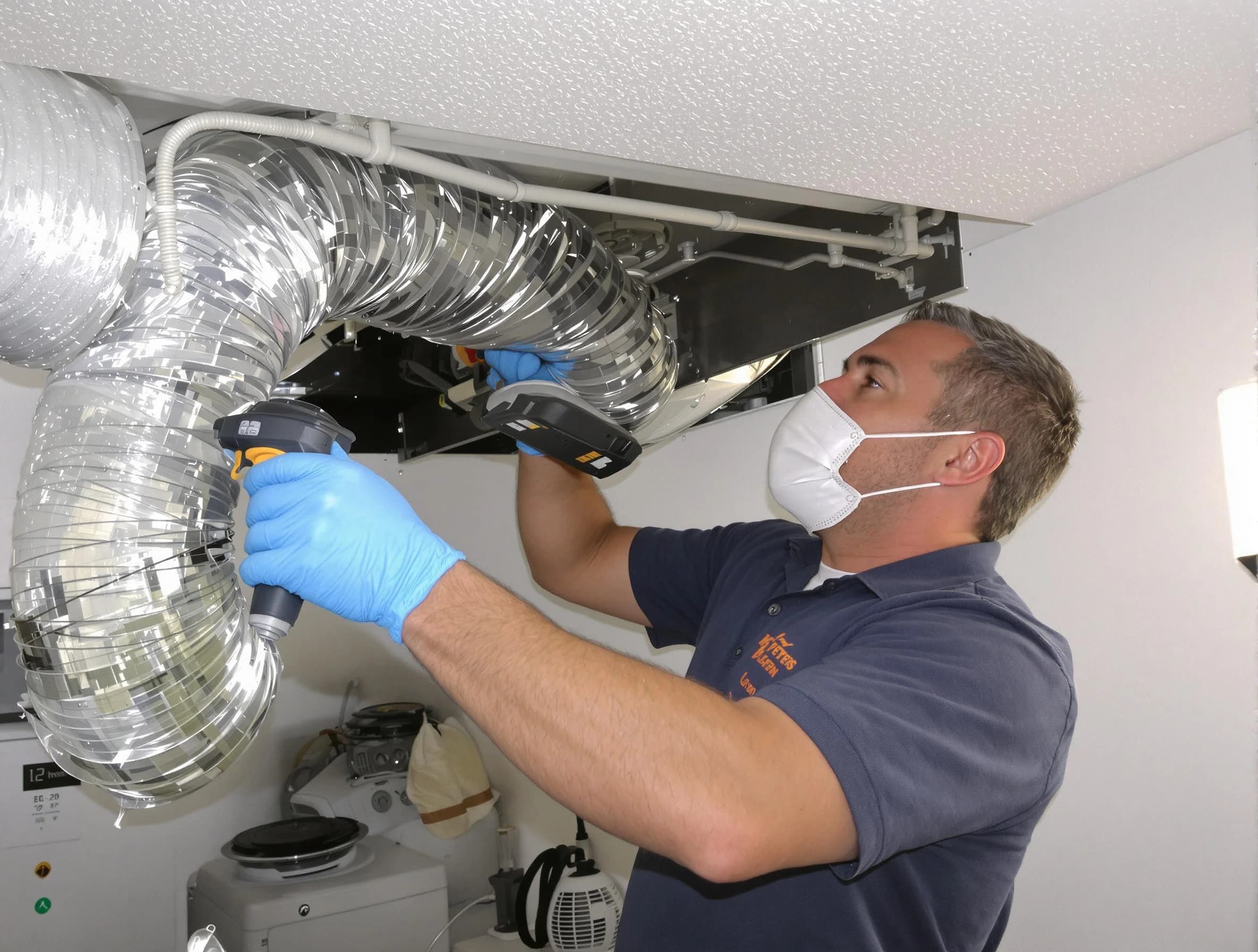 Bethel Acres Dryer Vent Cleaning professional performing thorough residential dryer vent cleaning in Bethel Acres